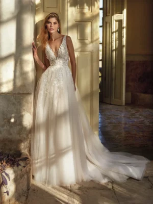 Vestido de novia AYANA de NICOLE MILANO